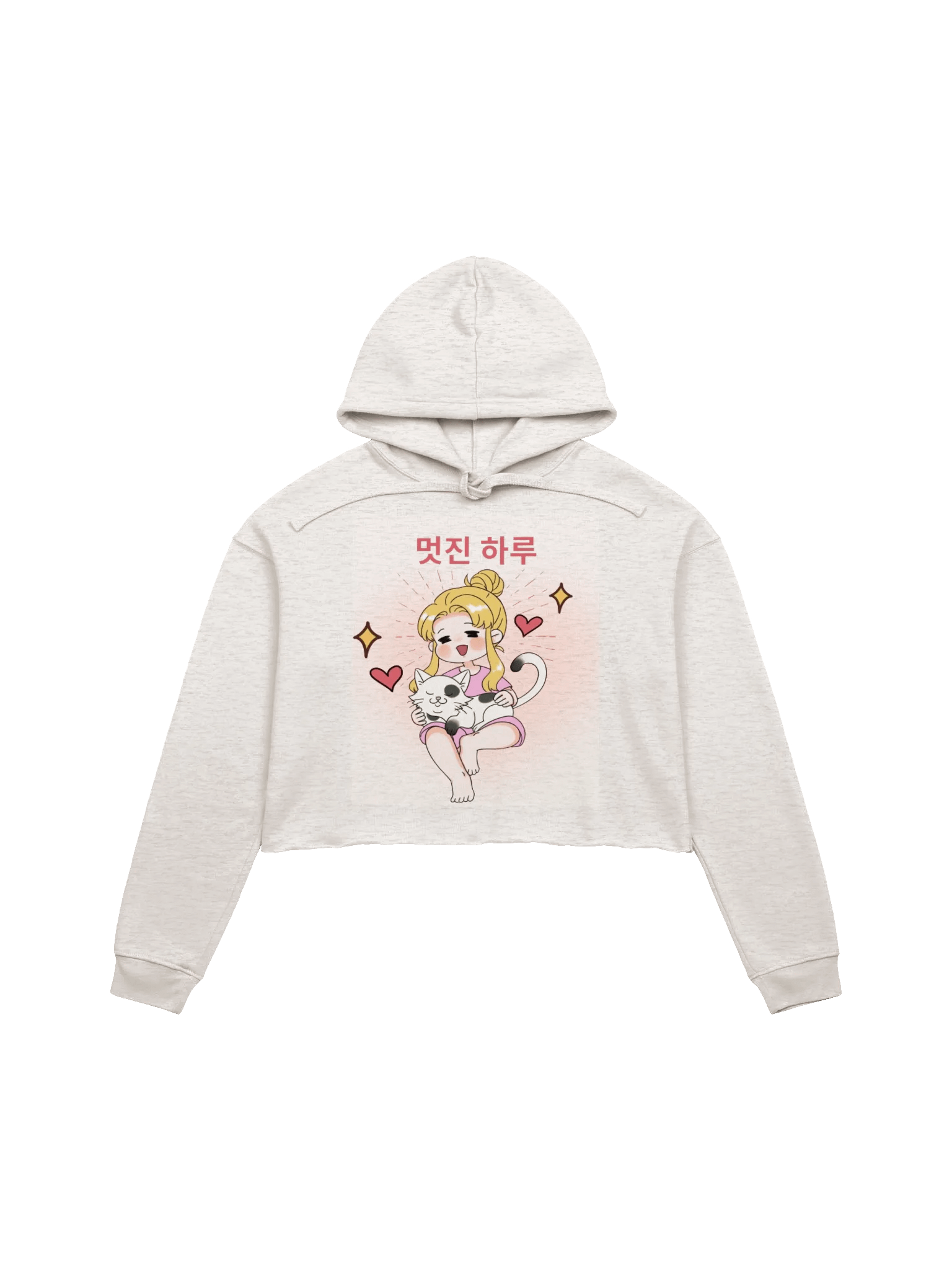 Cool Day Anime Fleece Hoodie product image (3)