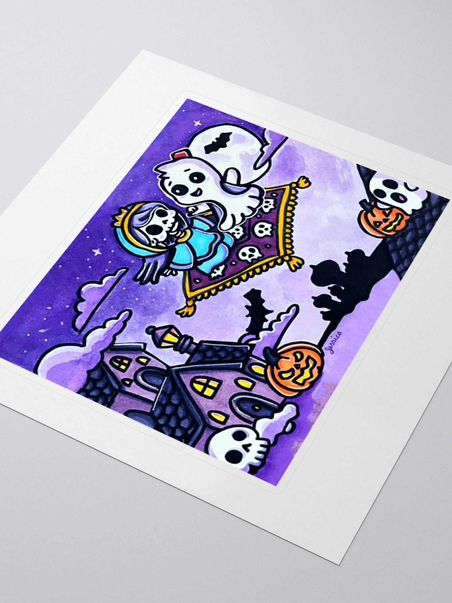 Magical Carpet Flight Sticker product image (3)