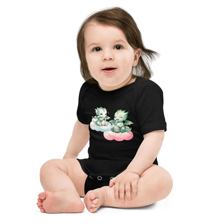 Dragon on clouds Onesie product image (2)