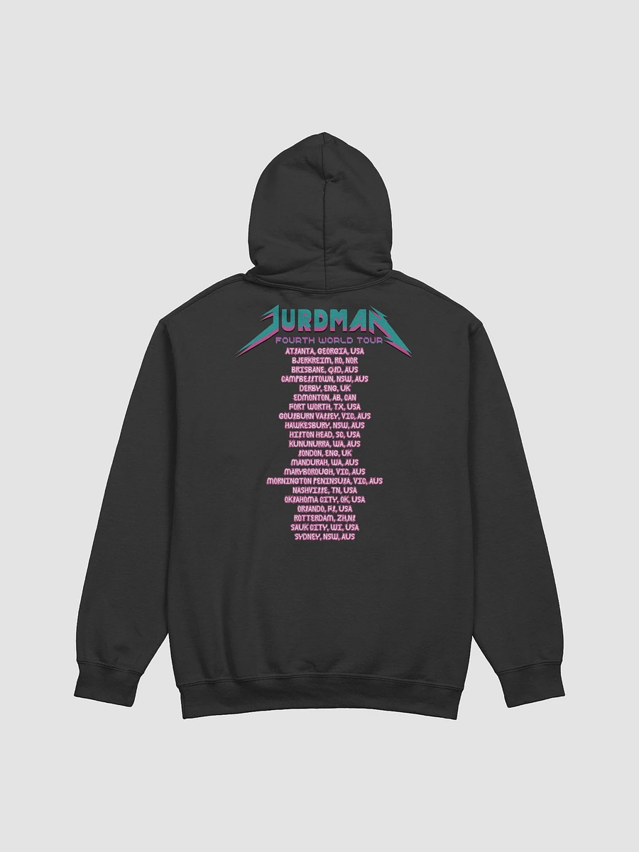 Jurdman Fourth World Tour Hoodie | FRONT AND BACK PRINTED ONLY | LIMITED EDITION product image (6)