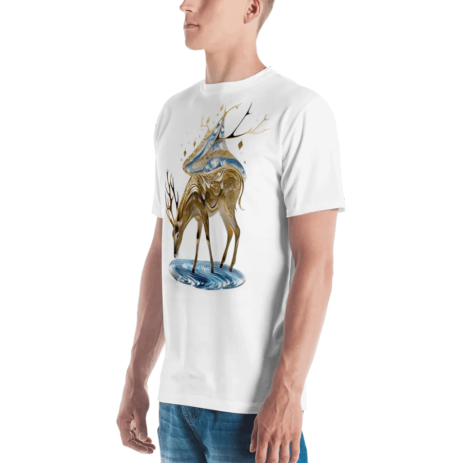 Goldish Deer T shirt product image (4)