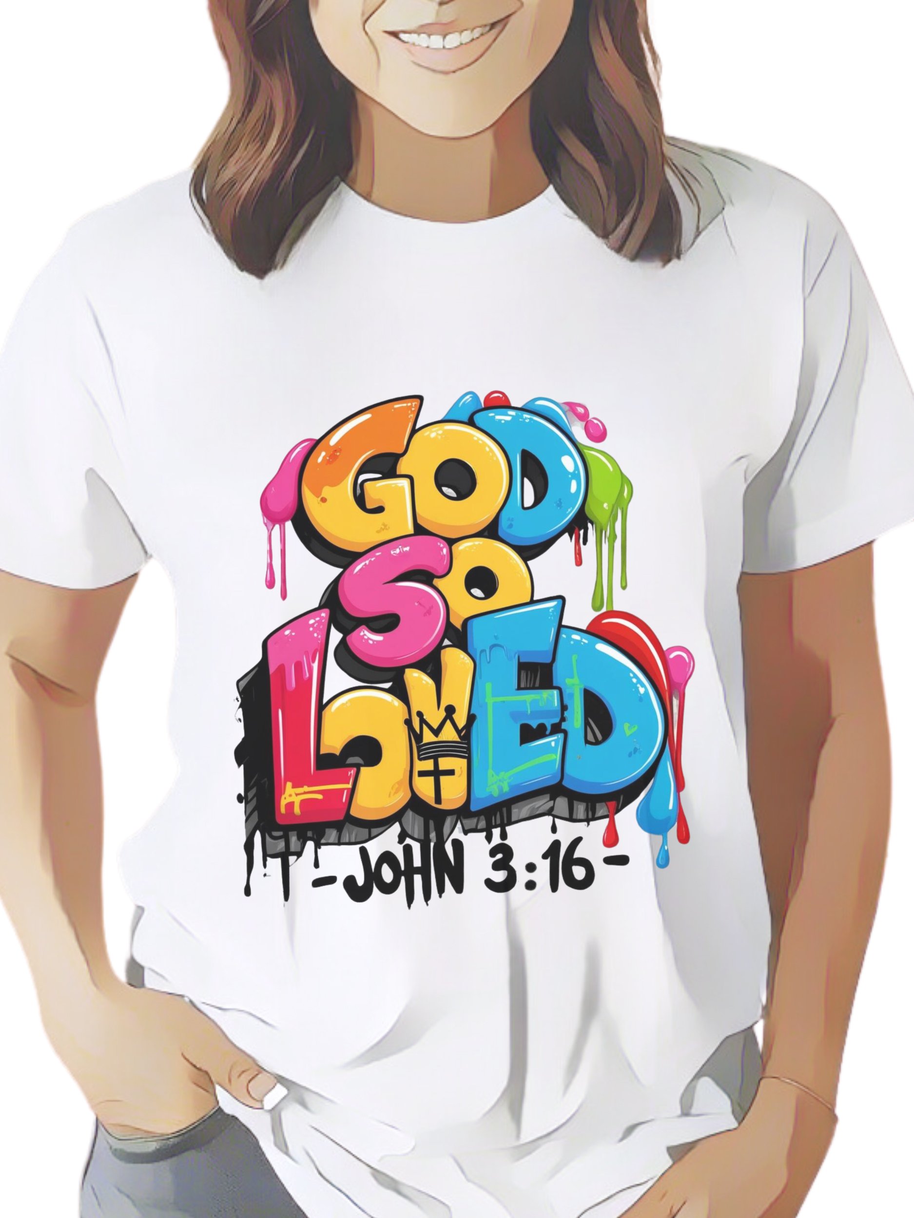 John 3:16 Expressive Graffiti product image (11)