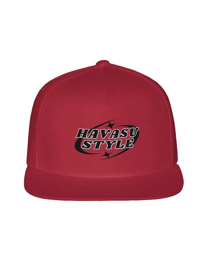 Starry Black Havasu Style Flat Bill Snapback product image (1)
