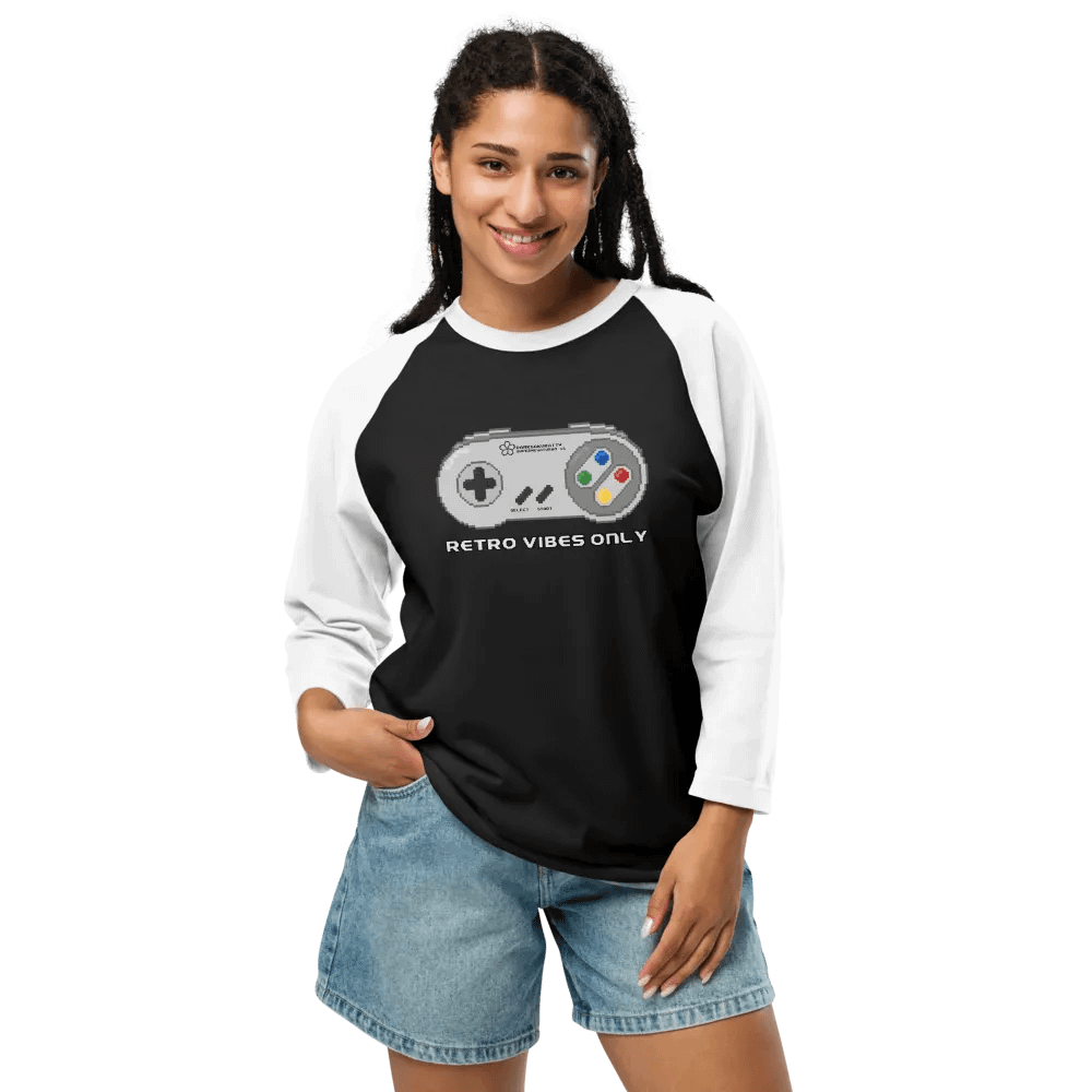 Retro Vibes Raglan product image (7)