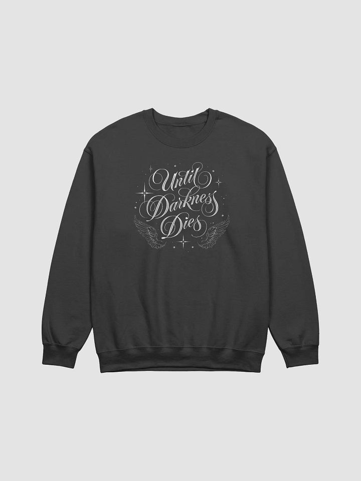 Until Darkness Dies (wings design) Gildan Classic Crewneck Sweatshirt product image (1)