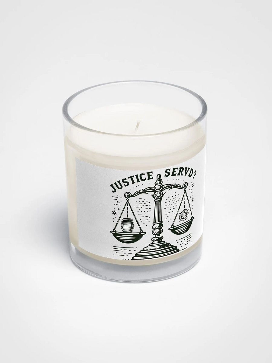 Justice Served? Aroma of Equity Candle product image (2)