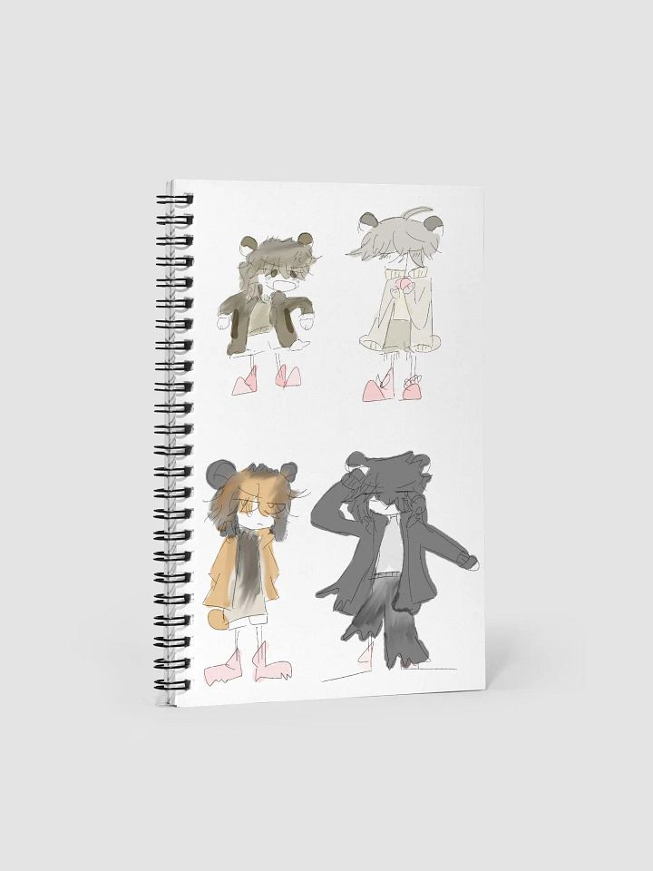 365!! daily character dictionary hamster note book product image (1)