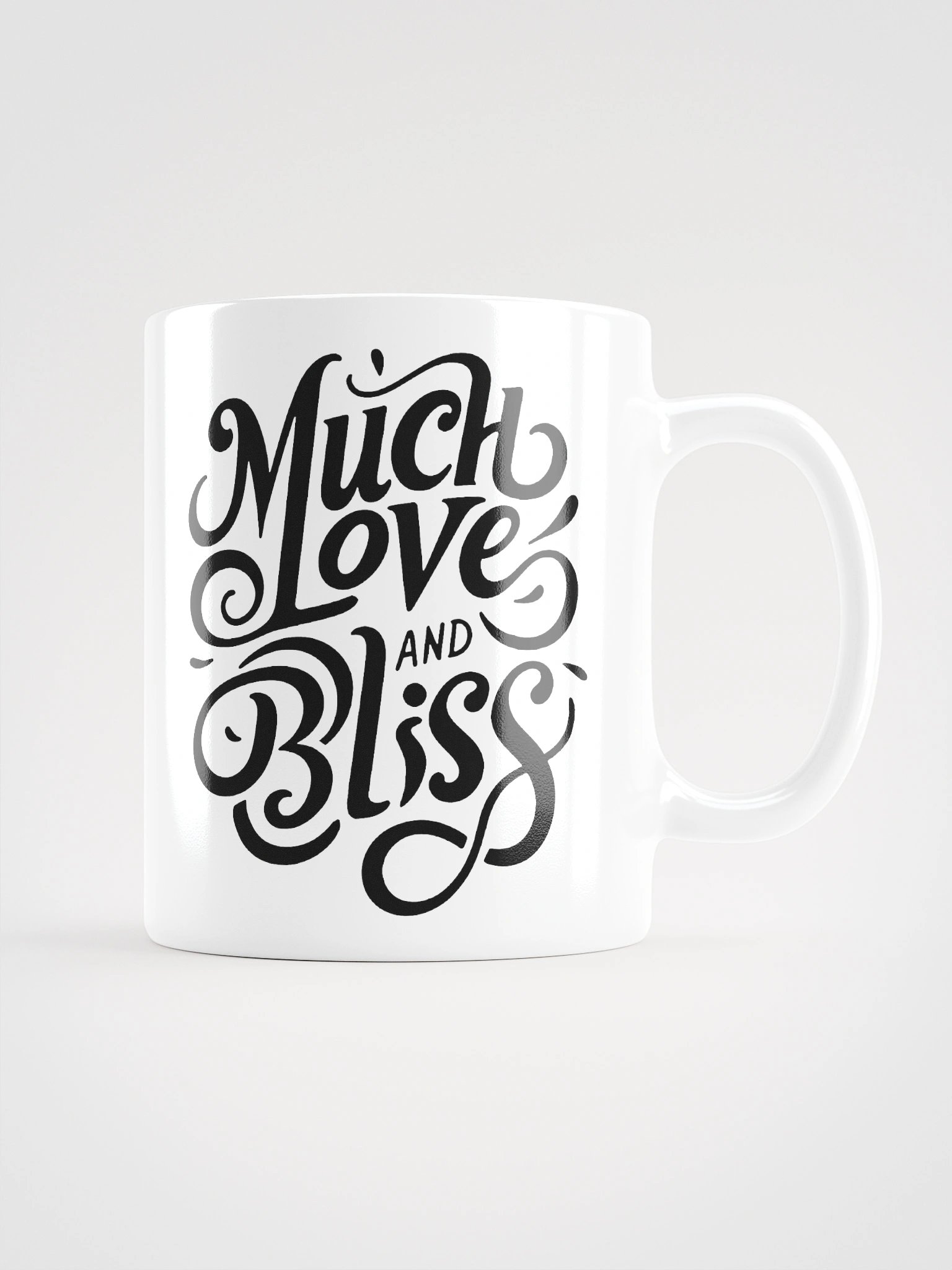 Mug (White) - Much Love And Bliss product image (5)