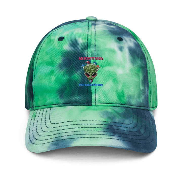 MOONTV69 TRIPPY ALIEN TIE-DYE HAT product image (1)