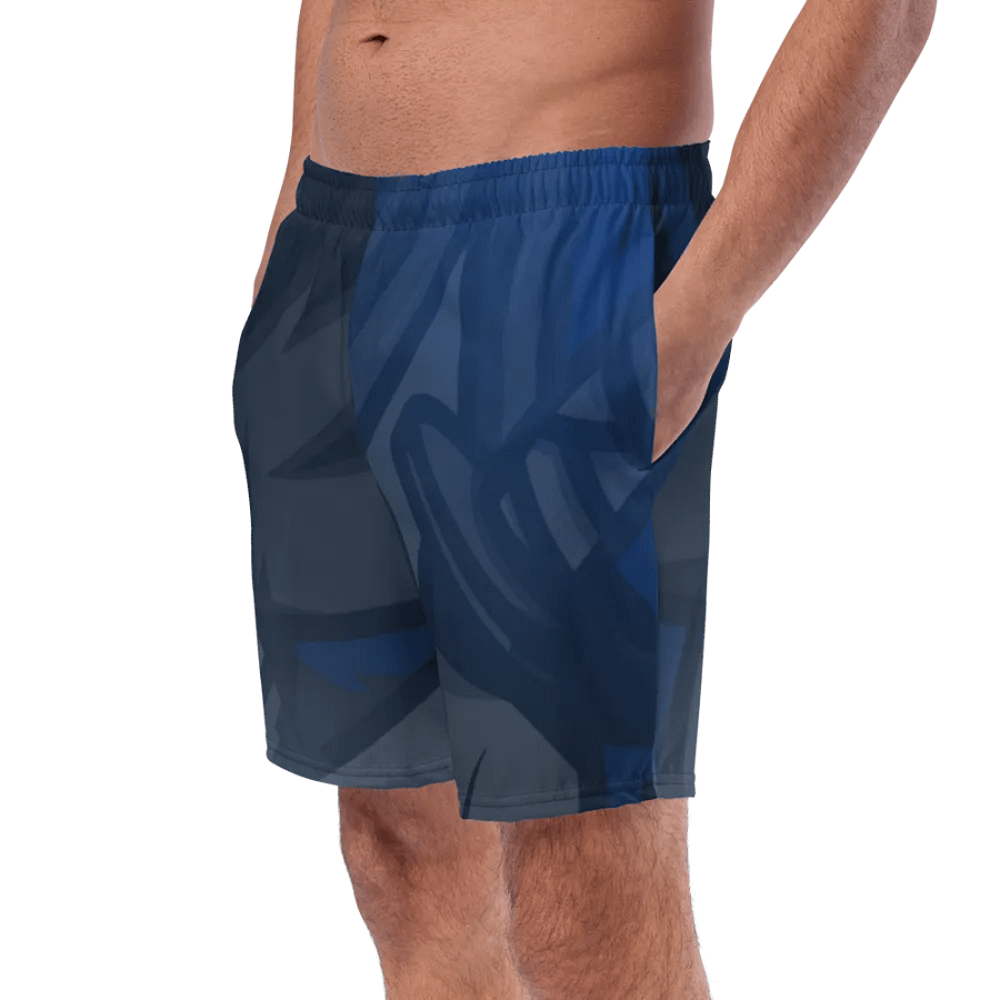 maillot de bain bleu avec design product image (9)
