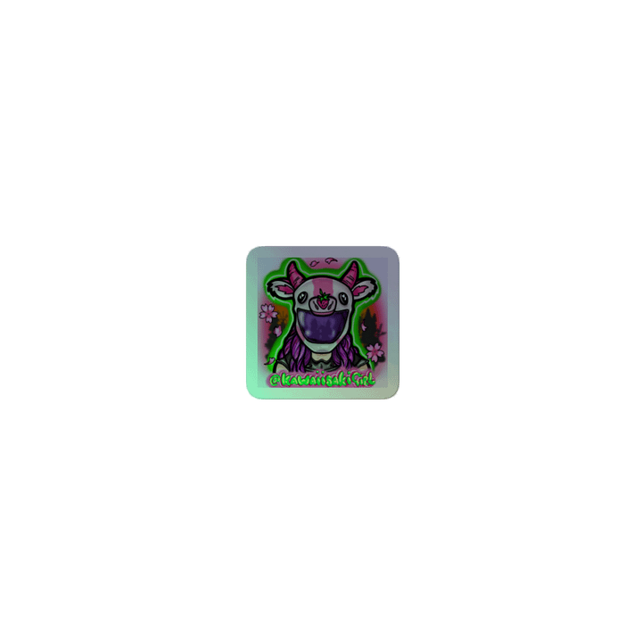Holographic Kawaiisakigirl Sticker product image (2)