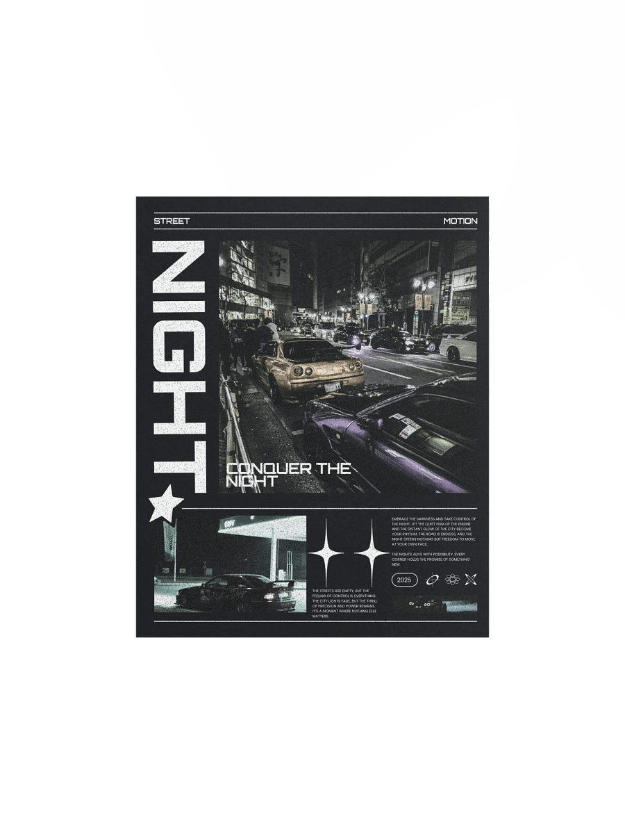 Conquer The Night Poster product image (2)