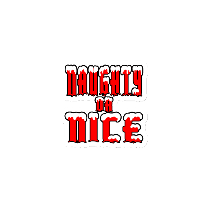 Naughty or Nice - Magnet product image (1)