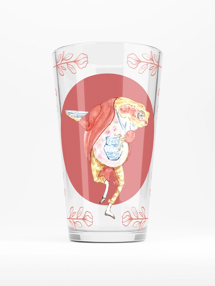 Dapper Frog Shaker Pint Glass product image (1)