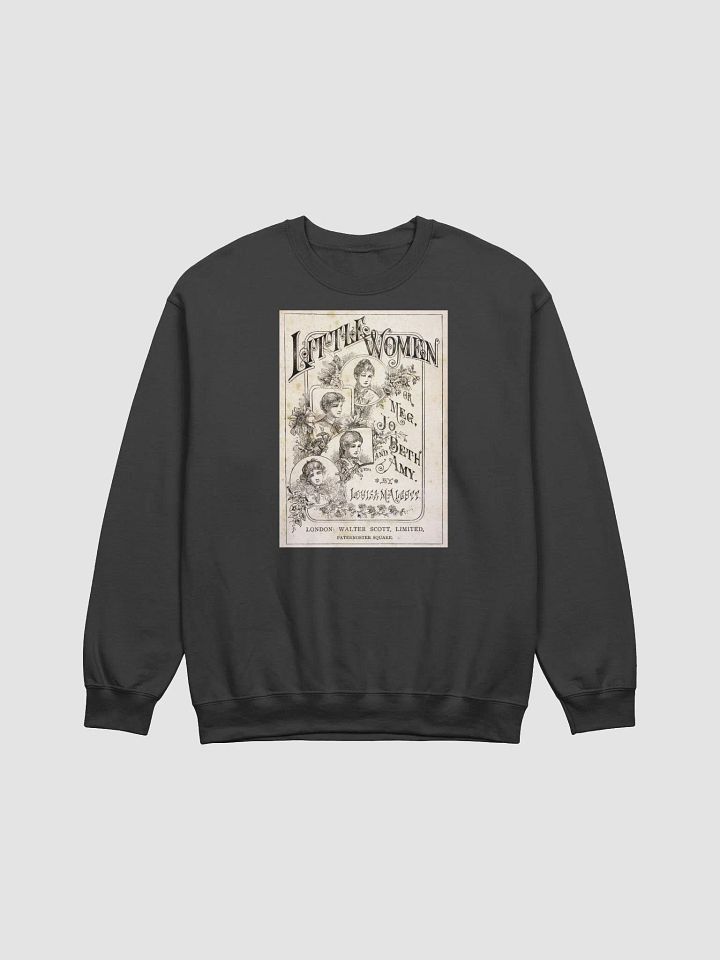Little Women Sweatshirt, Louisa May Alcott Historical Romance Sweater, Bookish Literary Fan Art Gift, Gift for Her, Bookclub Crewneck Shirt product image (1)