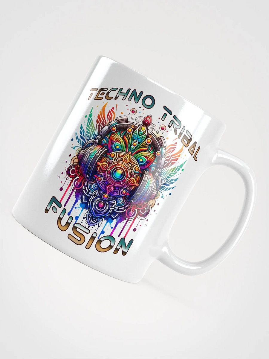 Techno Tribal Fusion Ceramic Mug product image (4)