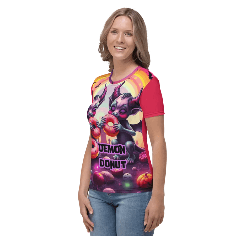 Demon Donut T Shirt product image (7)