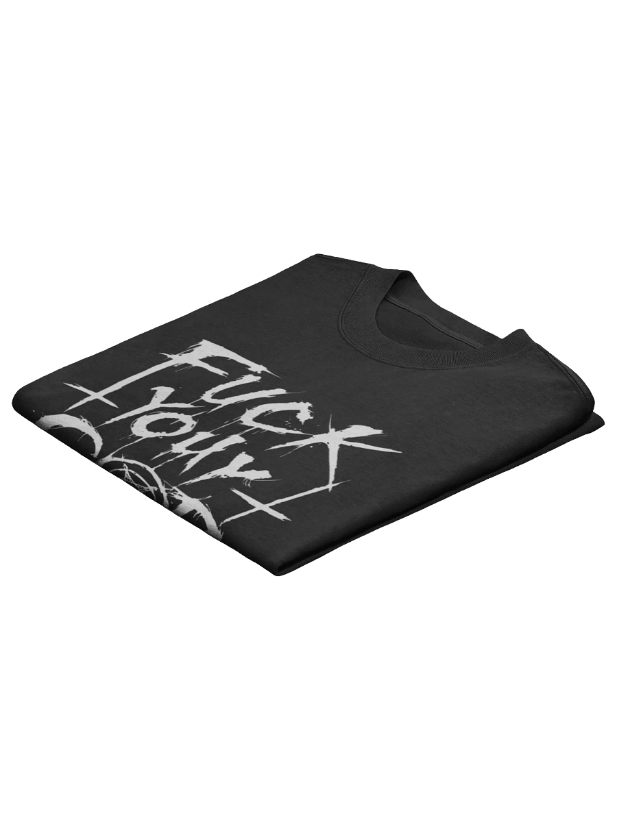 Fuck Your God Faded Oversized T-Shirt product image (4)