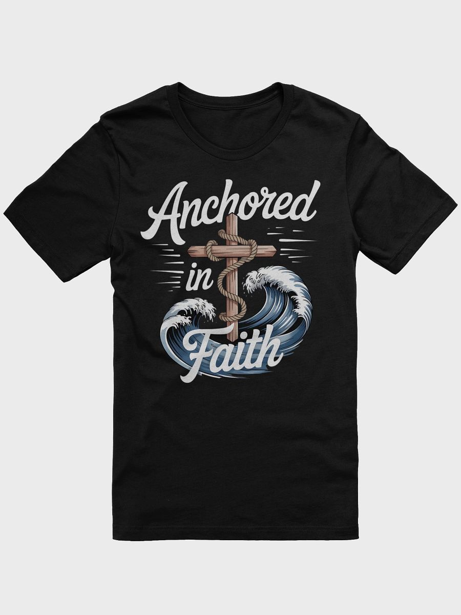 Anchored in Faith Cross T-Shirt product image (1)