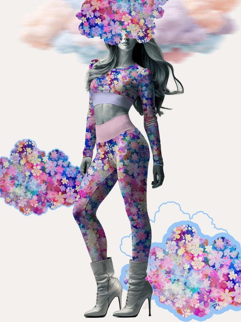 Relax in flowers-Yoga Leggings product image (5)