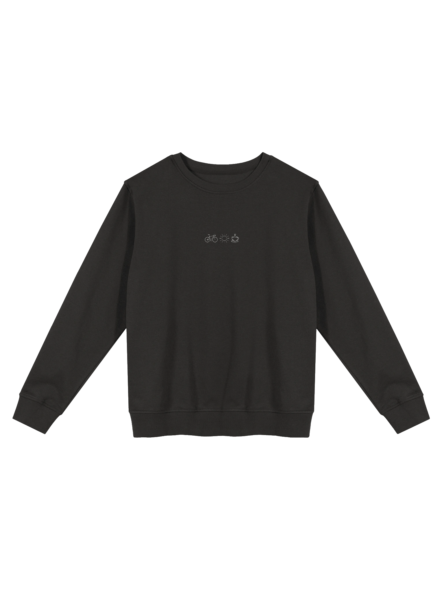 Bikes, sun and coffee sweatshirt product image (1)