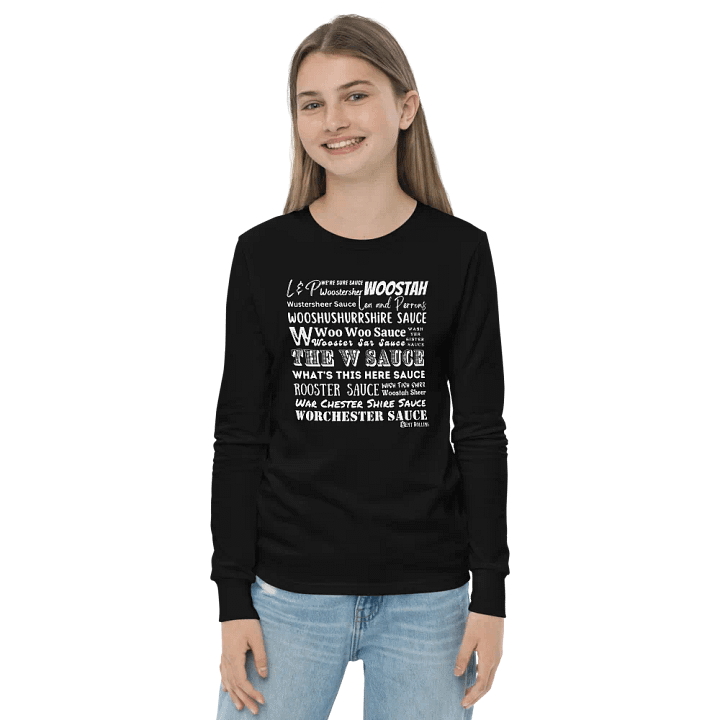 The W Sauce Long Sleeve Kids product image (1)