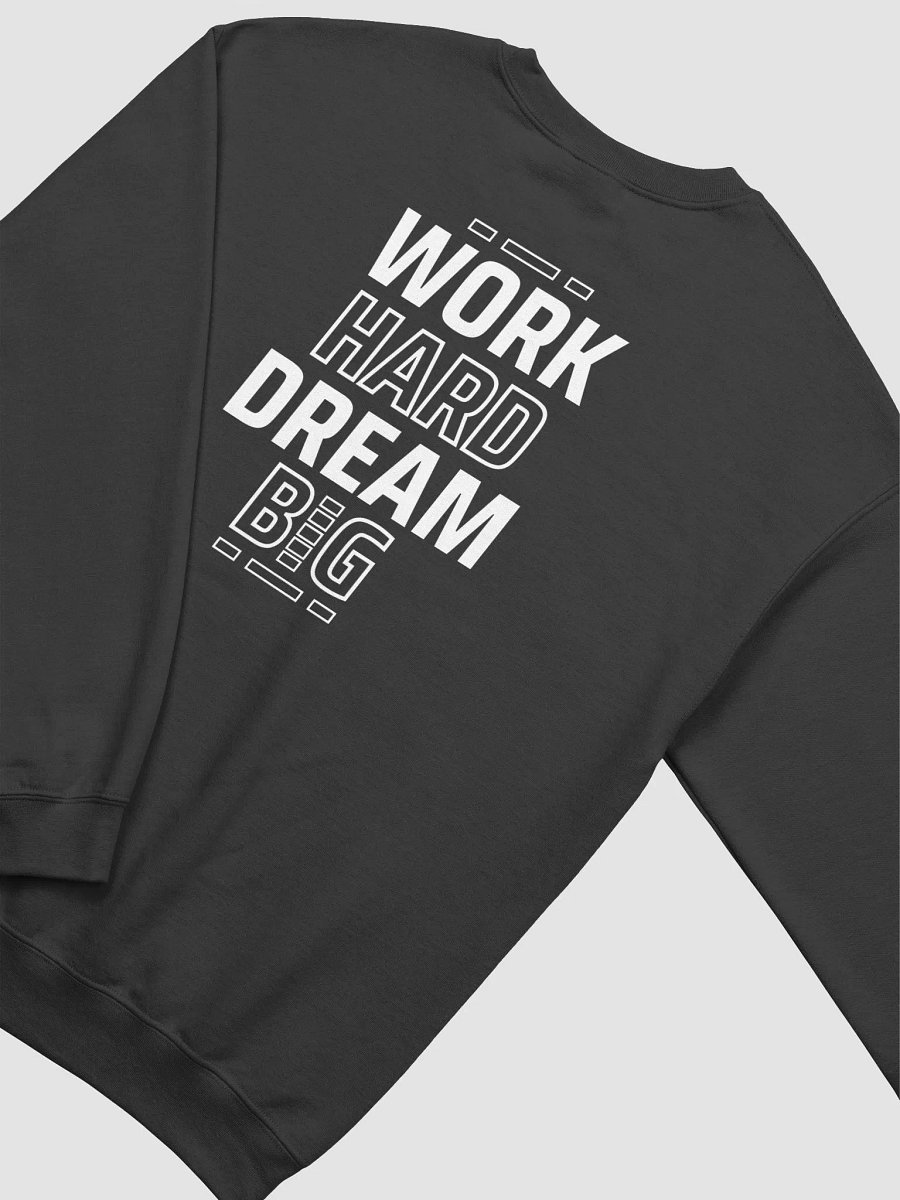 "Work Hard Dream Big - Stylish Black and Gray Shirt | Fourth Wall Collection" product image (4)