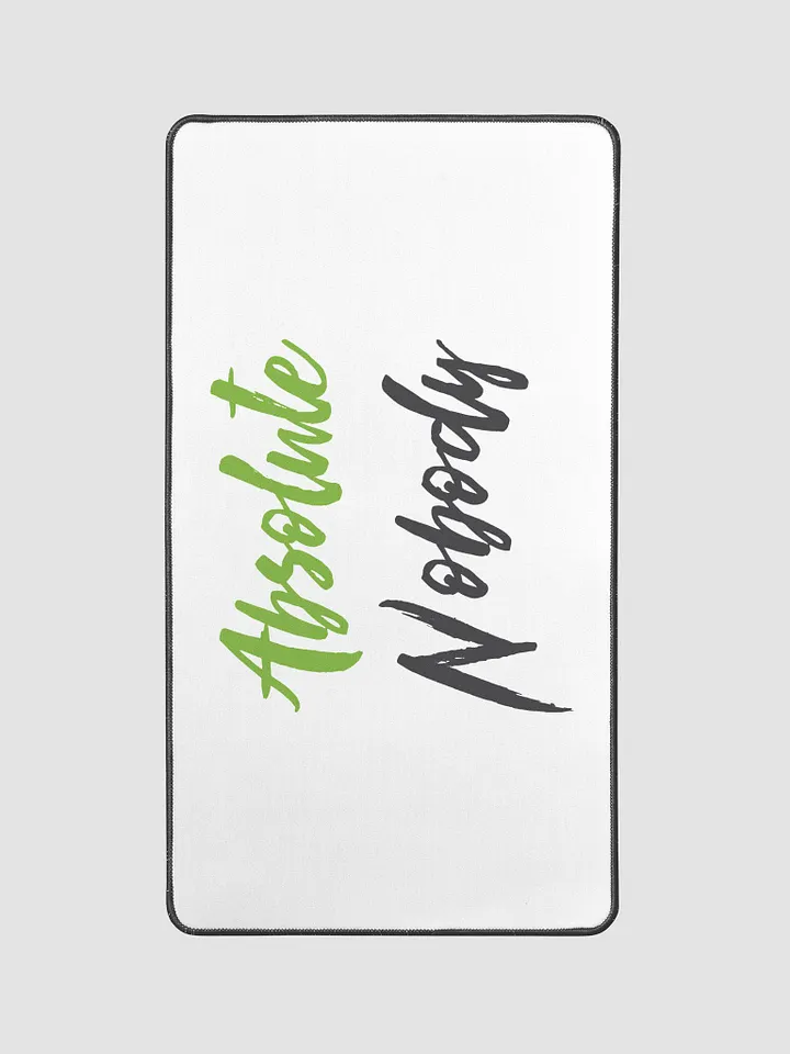 Nobody's Desk Mat product image (1)
