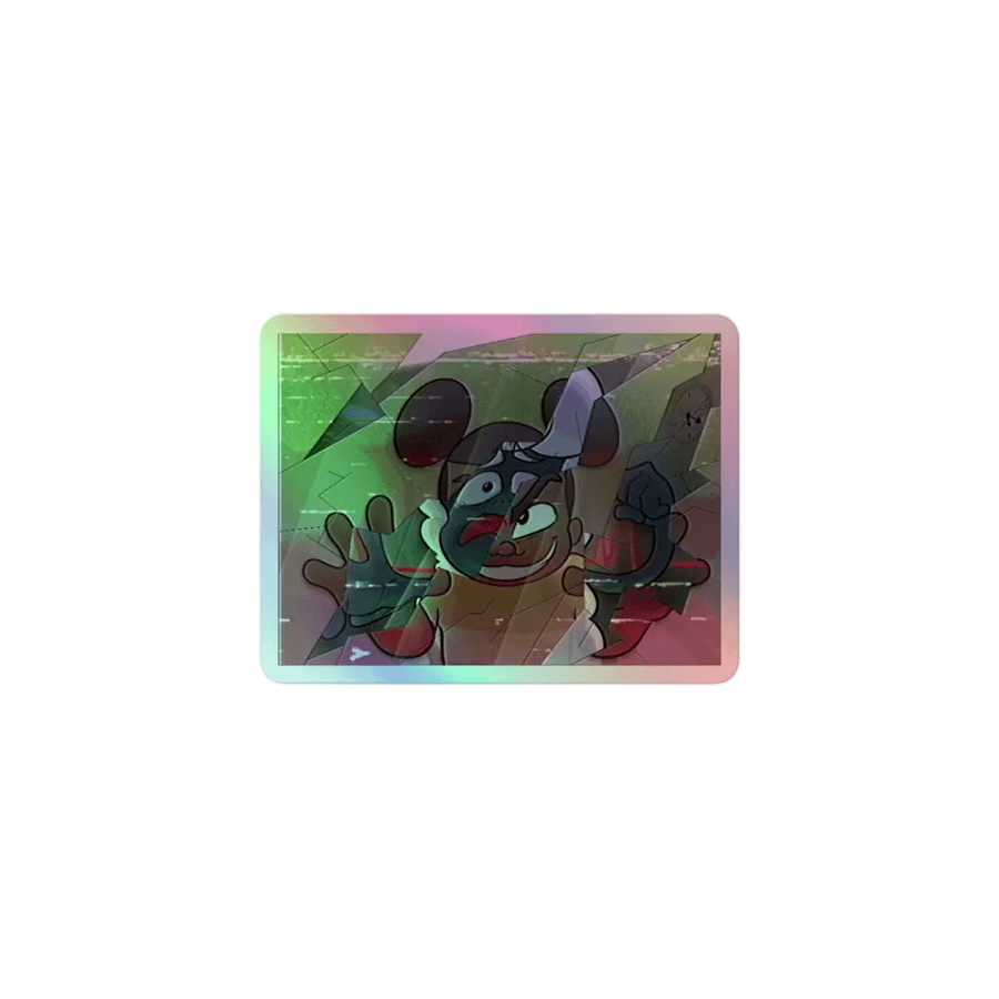 Crack the Screen Holo Sticker product image (1)