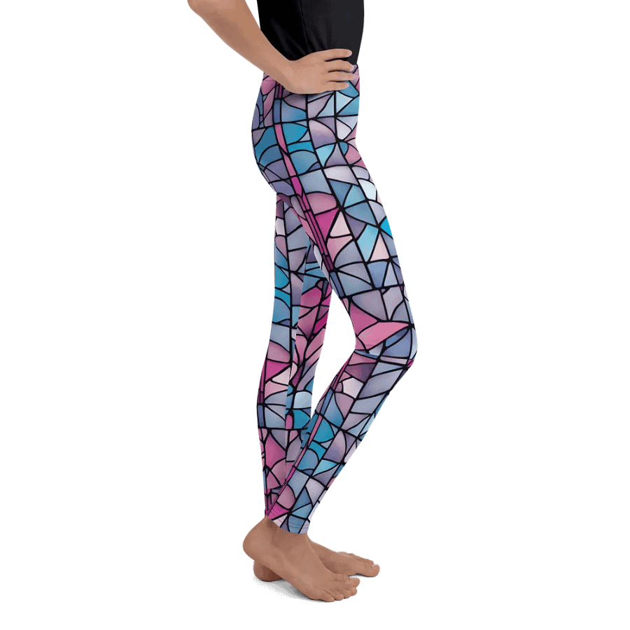 Mosaic Dreams Youth Leggings product image (11)