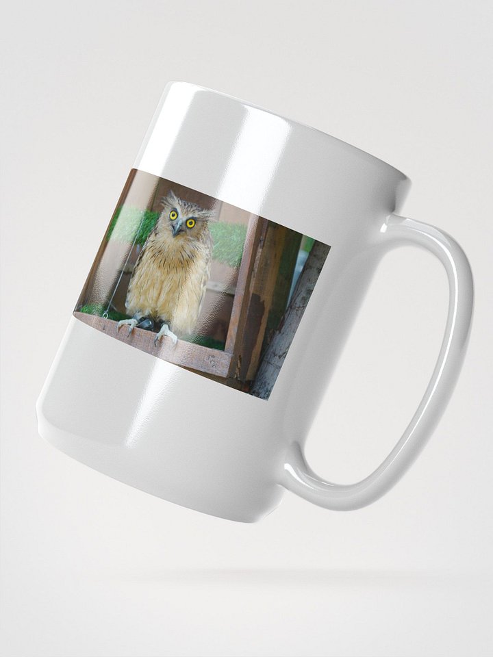 Mystic Owl White Glossy Mug product image (2)