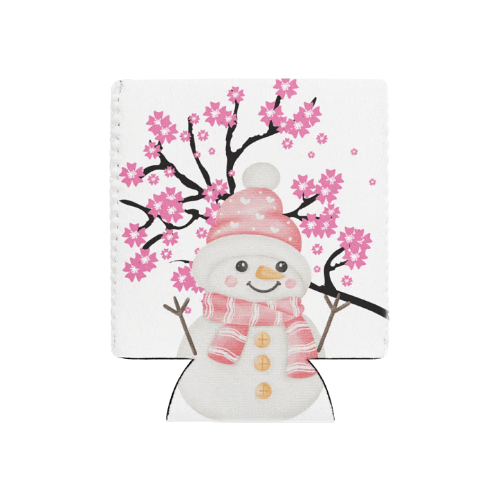 Heartwarming Snowman Can Cooler product image (1)