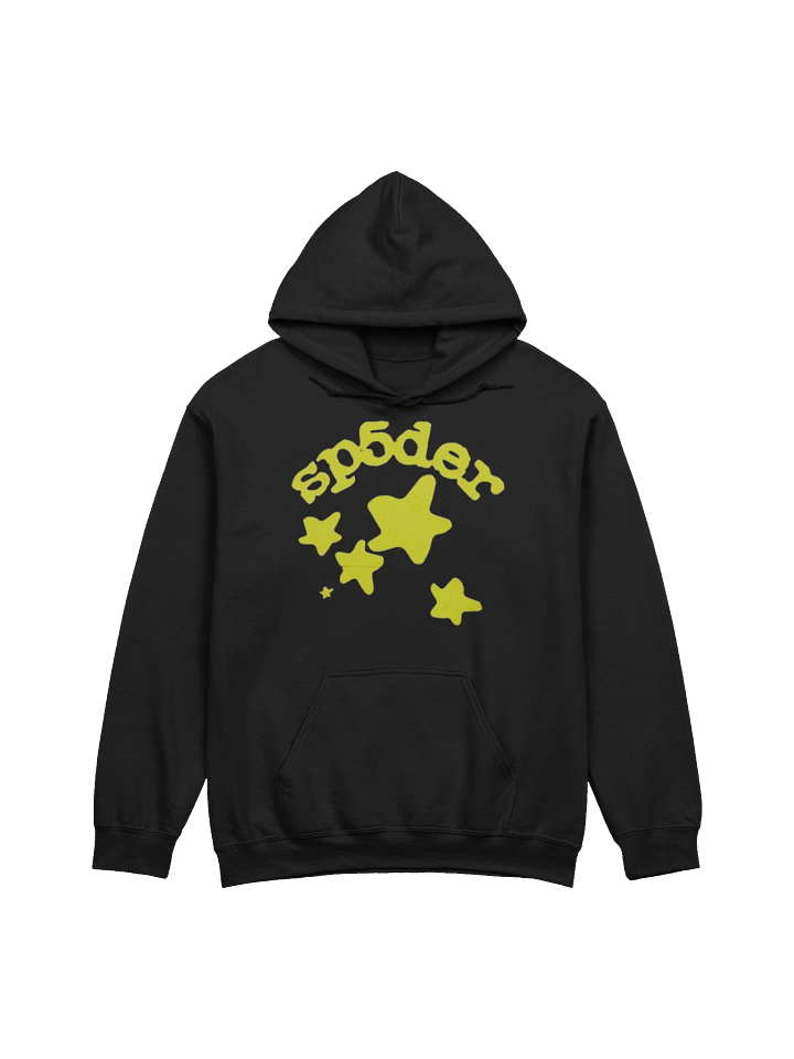 Sp5der Beluga Hoodie Onyx/Yellow product image (1)