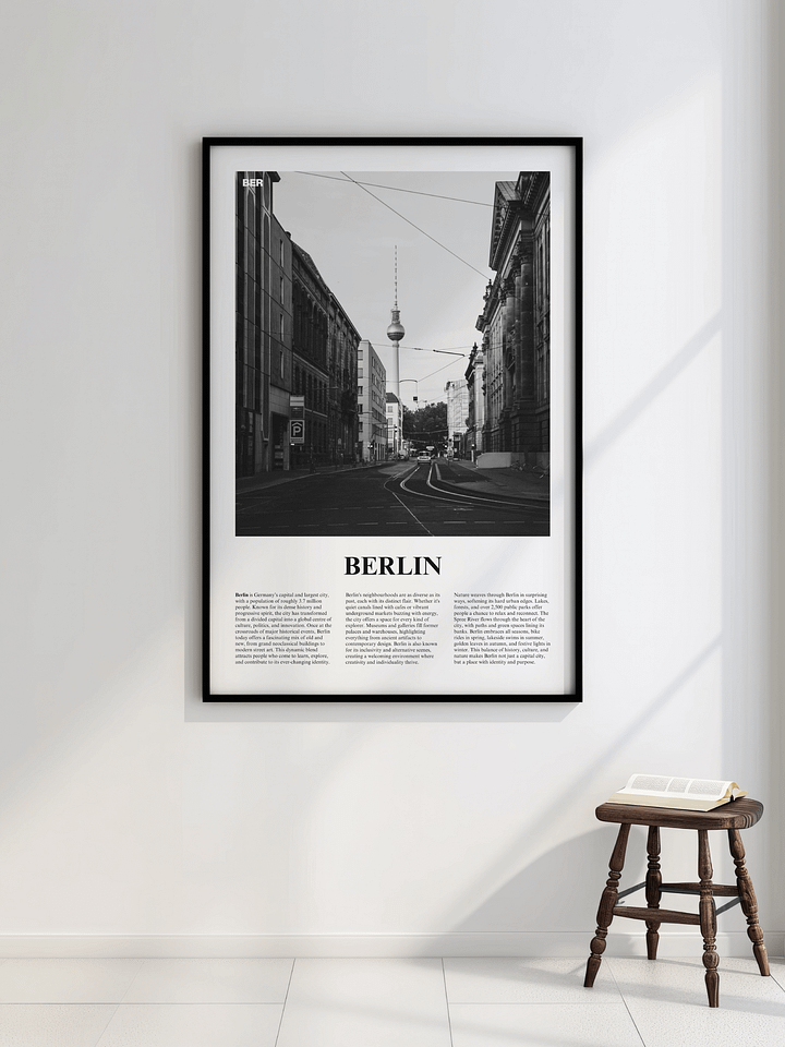 Berlin 02 Newspaper Poster product image (2)