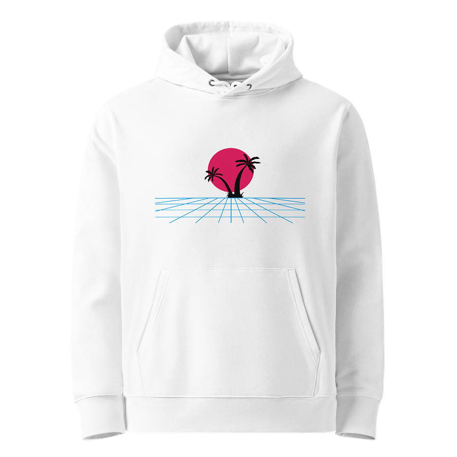 Retro Sunset Vibes Organic Hoodie product image (1)