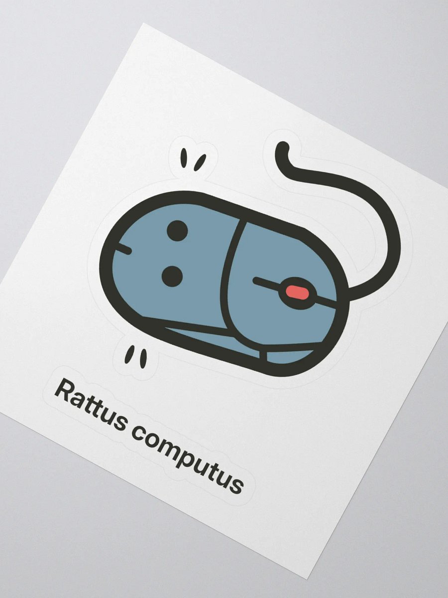 Computer Rat Sticker product image (2)