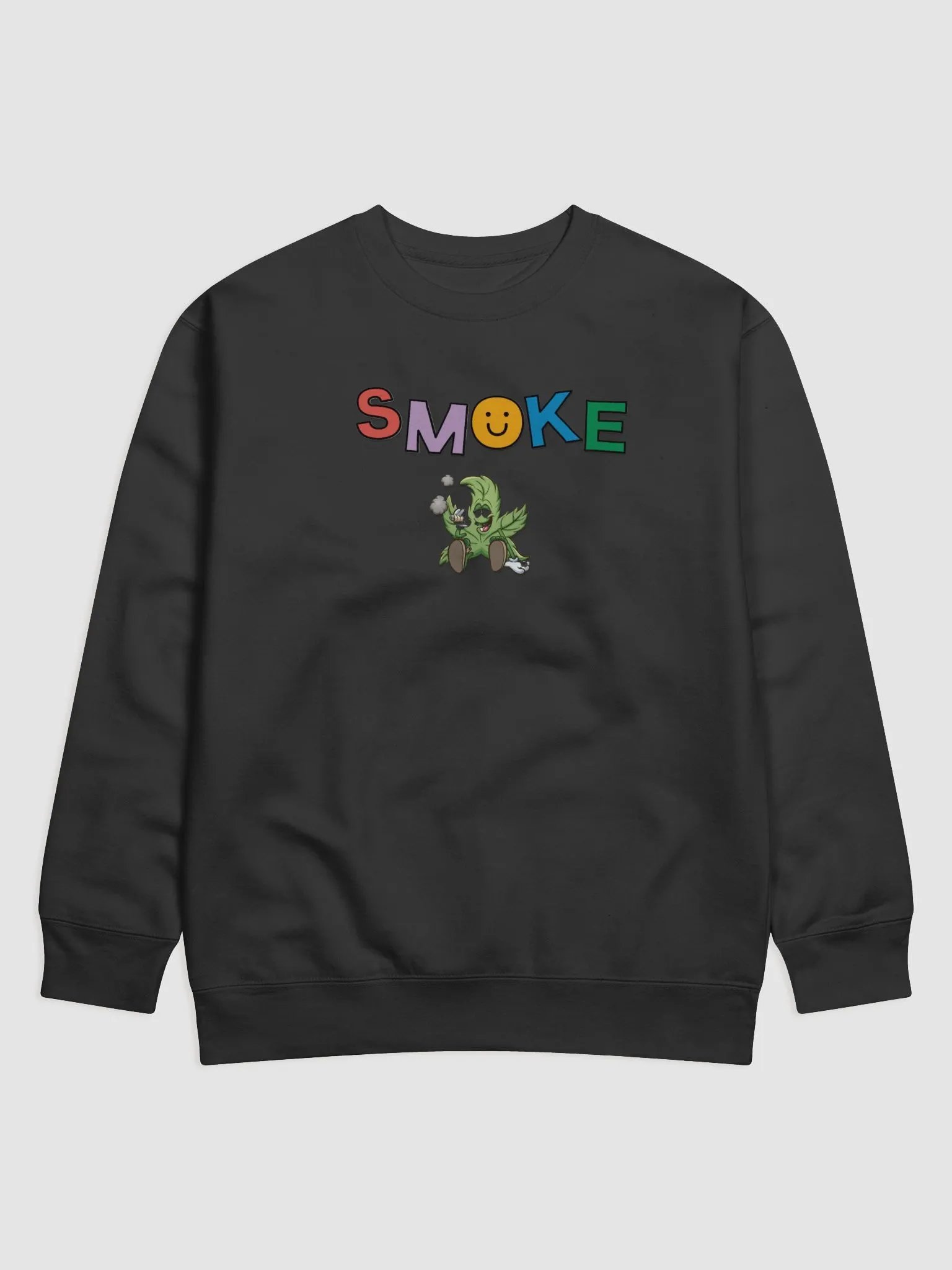 Chill Out Smoke Graphic Sweatshirt product image (1)