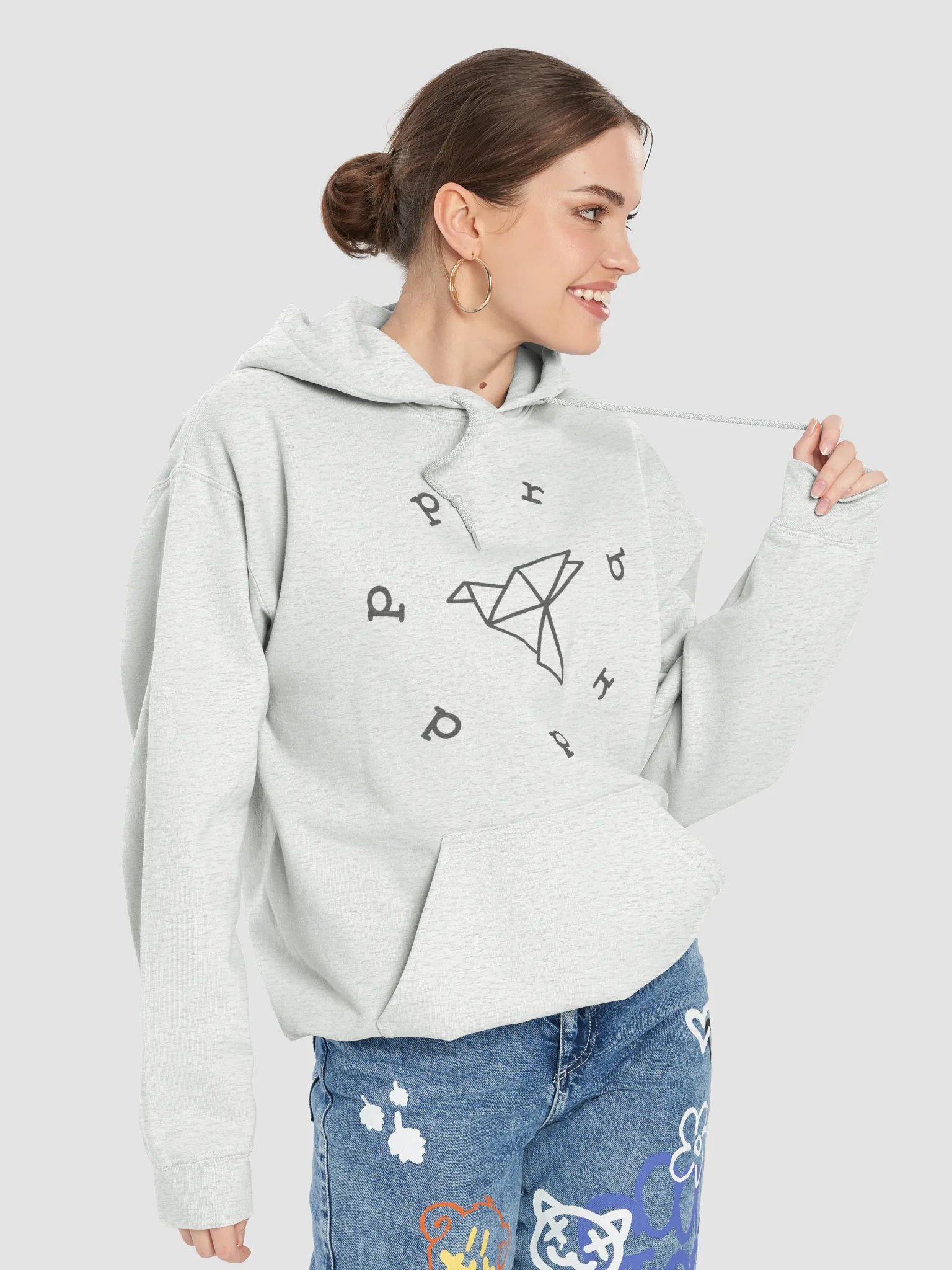 Ash Circle Hoodie product image (46)