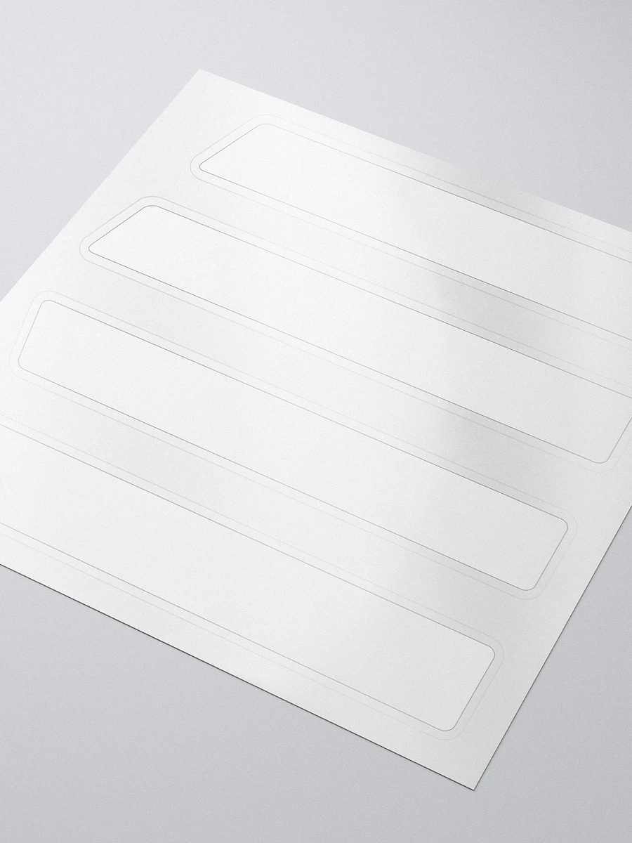 HFG Grill Logo Sticker (White) product image (3)
