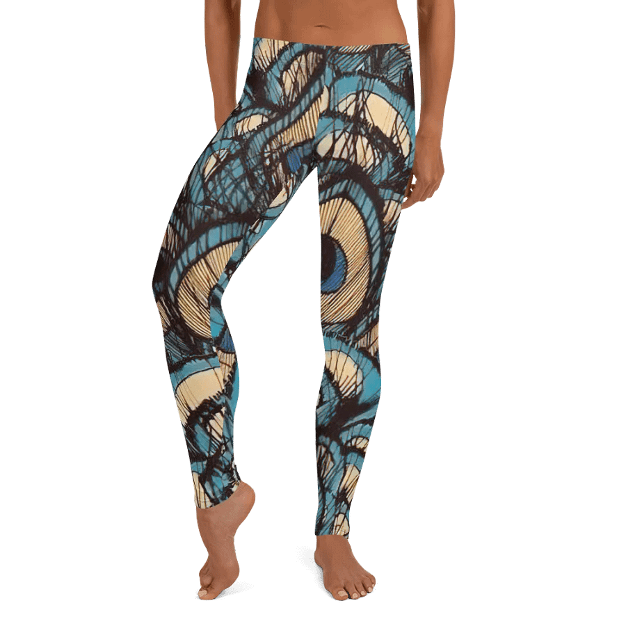 Peacock Feather Dream Leggings product image (9)