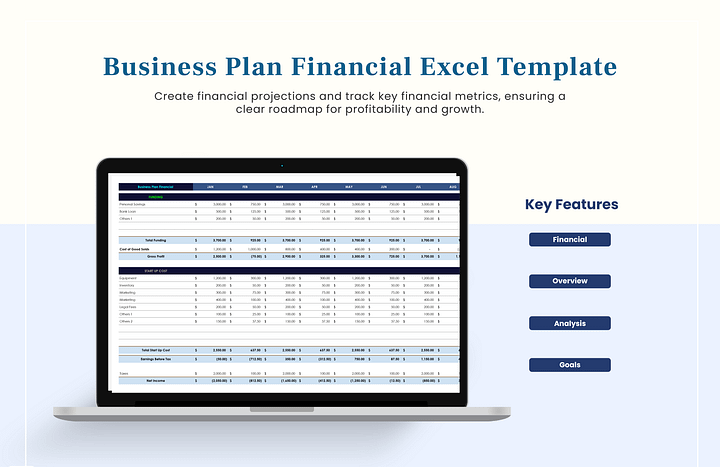Business & Financial Planning Excel Templates Bundle product image (1)