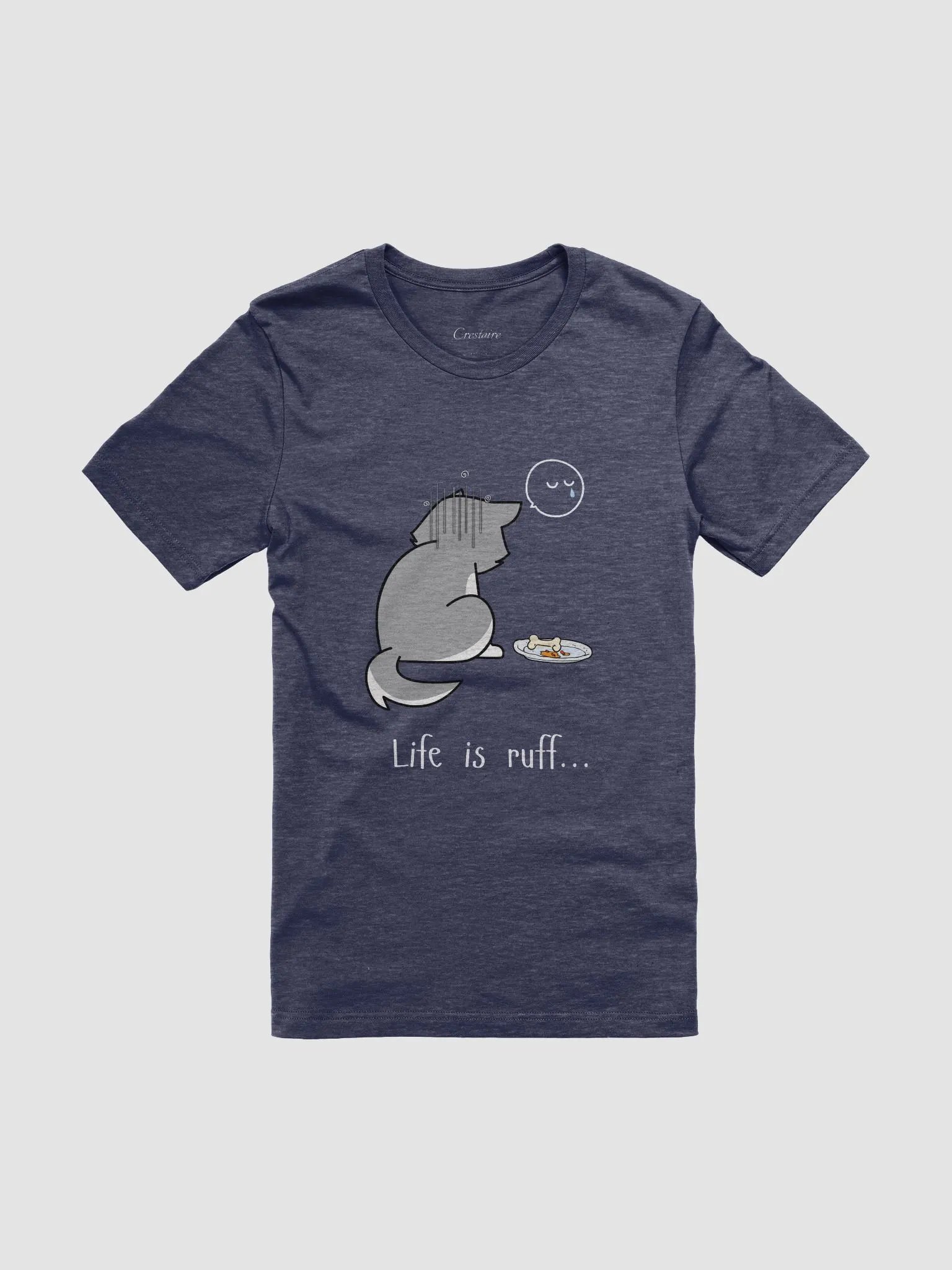 Life Is Ruff Soft Unisex T-Shirt product image (2)