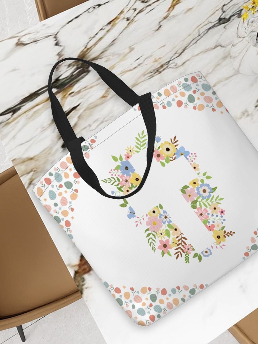 Easter Bag (Reusable tote bag) #Easterbasketalternative#Easteregghunt product image (5)