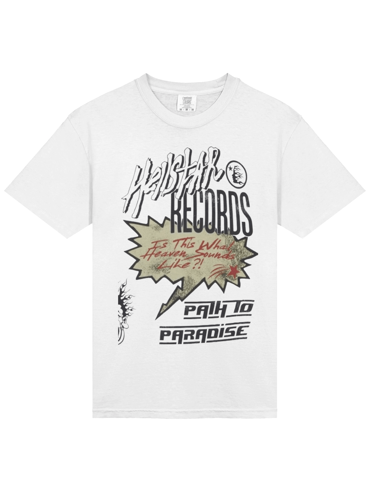 Hellstar Records T-shirt Off-White product image (1)