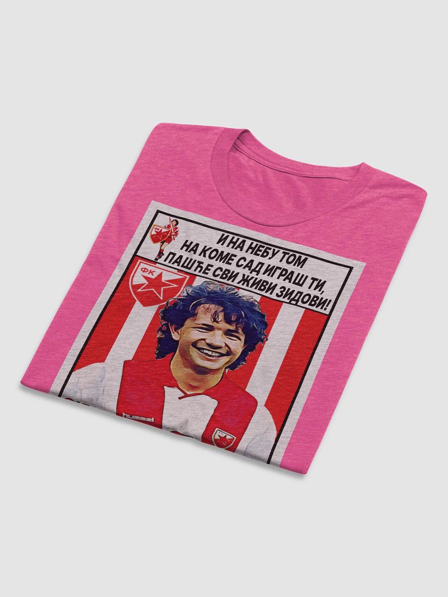 Siniša Mihajlović (FK Crvena Zvezda) #5 Bella+Canvas Triblend Short Sleeve T-Shirt product image (6)