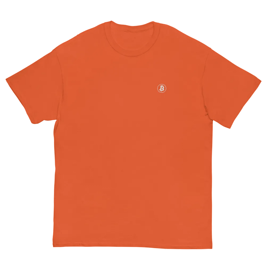 Embroidered ₿ T-Shirt product image (8)