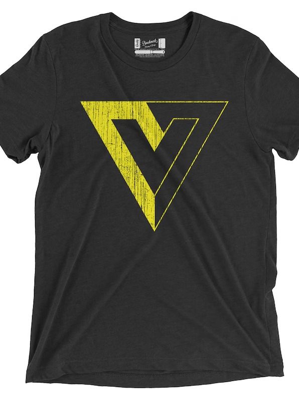 Voluntaryism Logo distressed V Logo Tri-Blend T-Shirt or Hoodie product image (1)