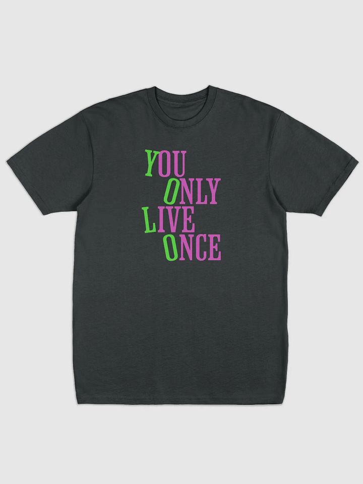 LIVE ONCE Gradient Tee product image (4)