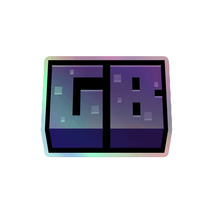 Kiss-Cut GB Holographic Sticker product image (2)