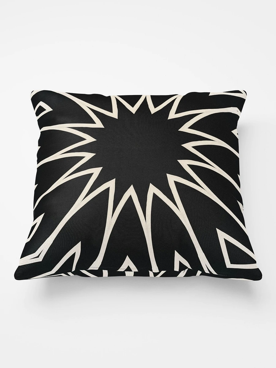 Patterns in Black- Abstract Print Throw Pillow product image (1)